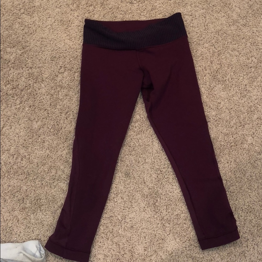Lulu lemon mid rise leggings